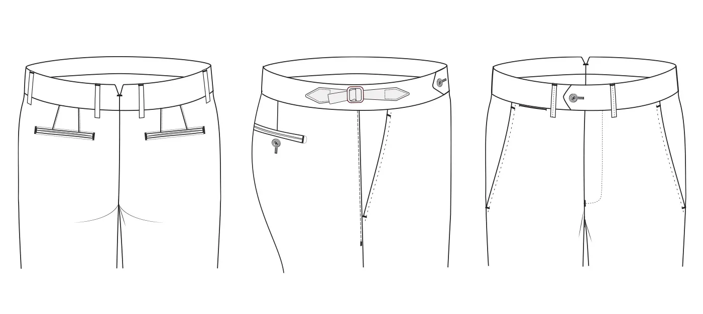 Without Contrast Stitching