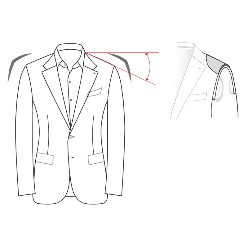 Standaard schouderlijn