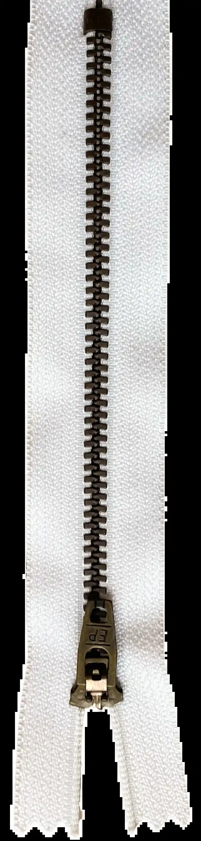Zipper Bronze / White