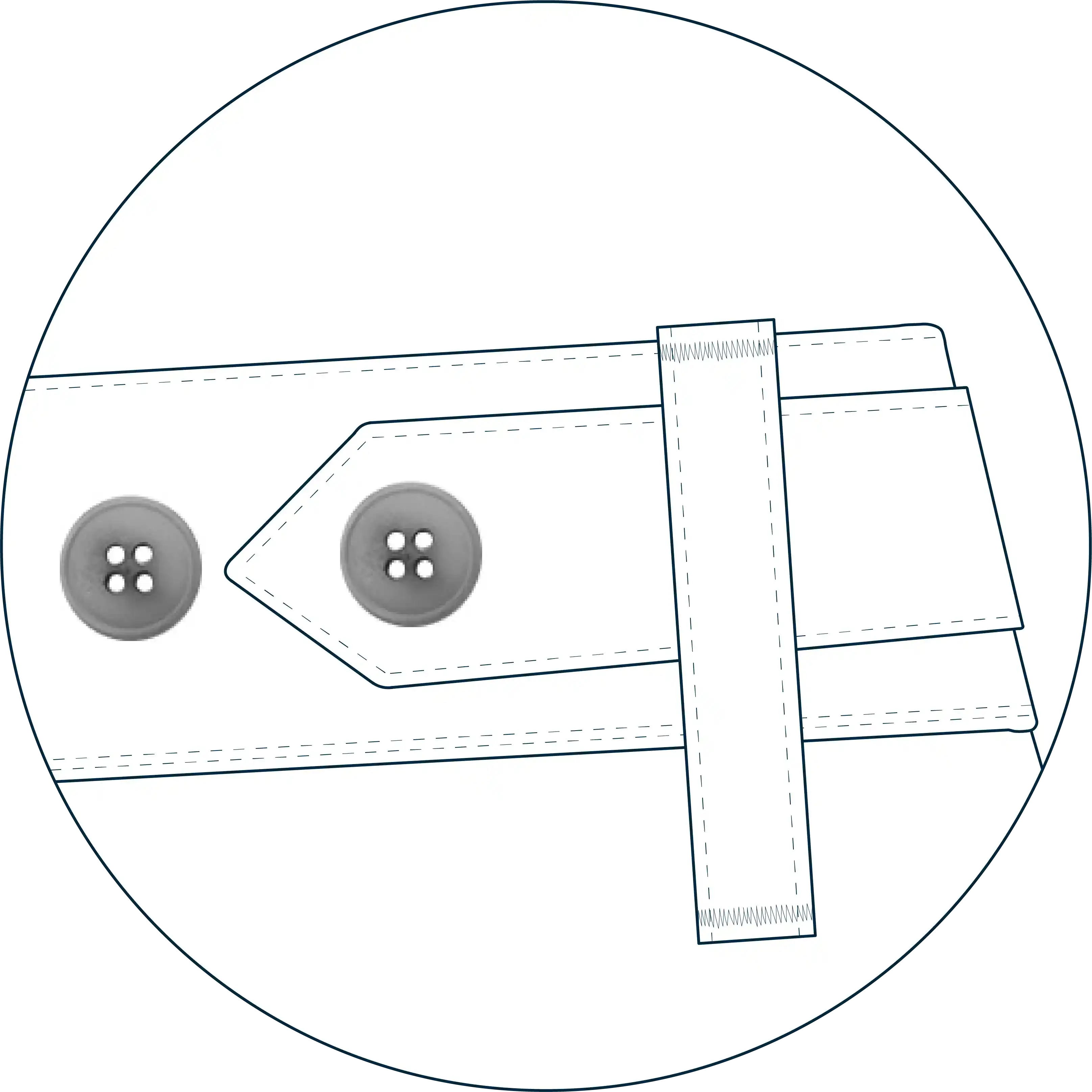 Side tabs light grey