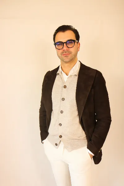 Jacket Torino dark brown suede