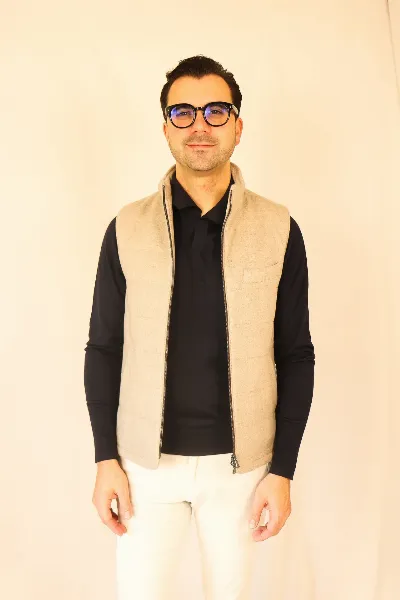 Polo longsleeve Pavia blue kashilk