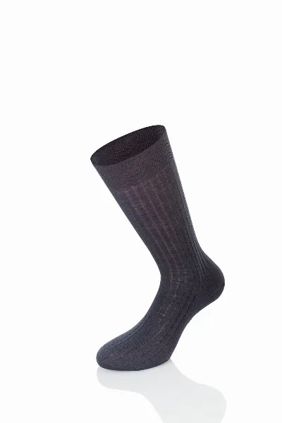 Mens socks 80% wool 20% nylon black