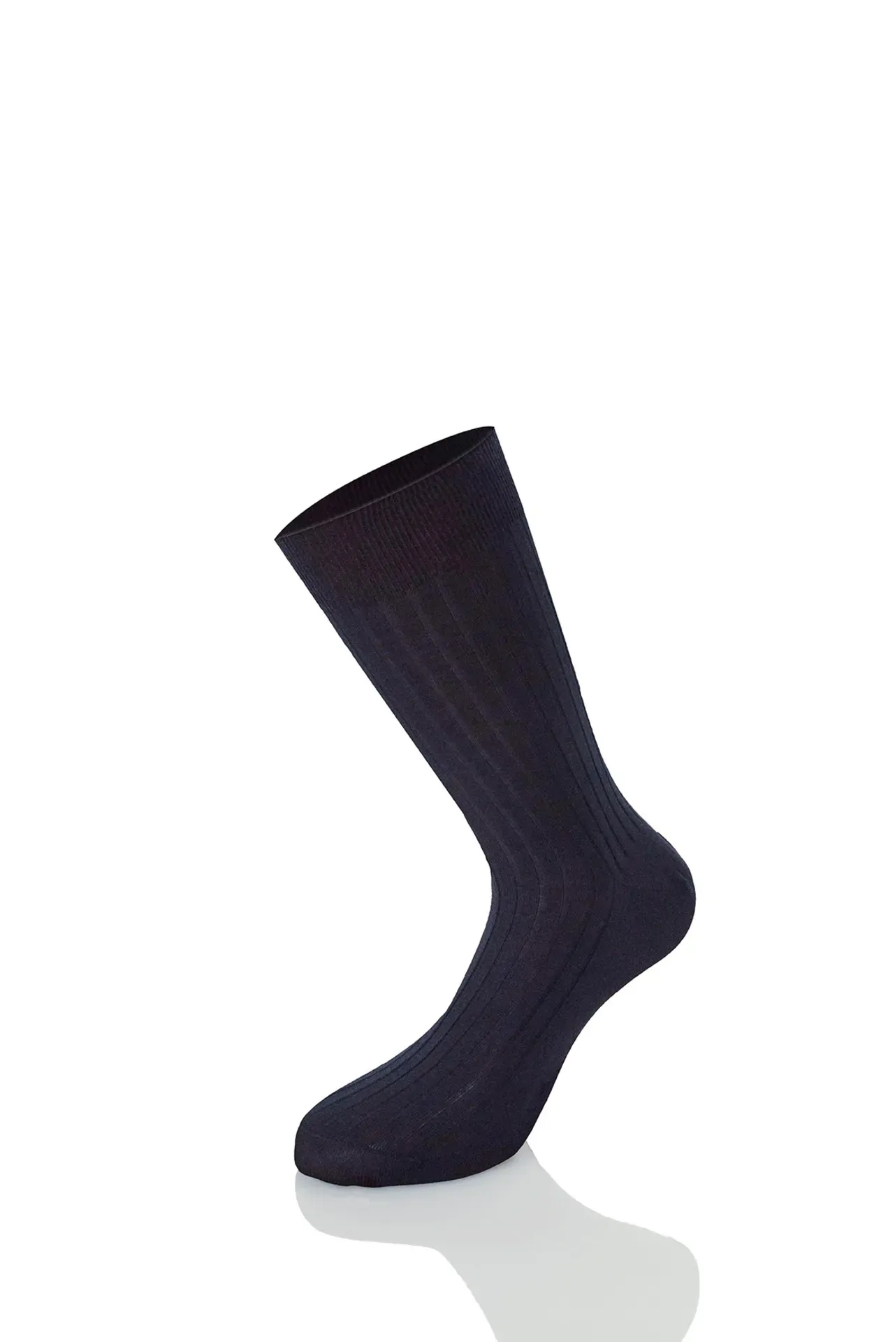 Men's socks 70% cashmere 30% silk black