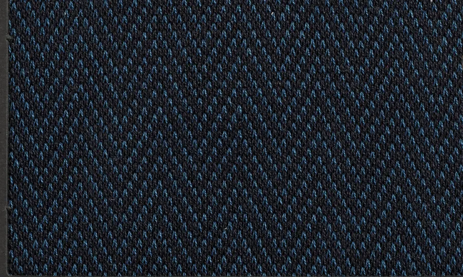 Men's short socks 100% cotton blue mix