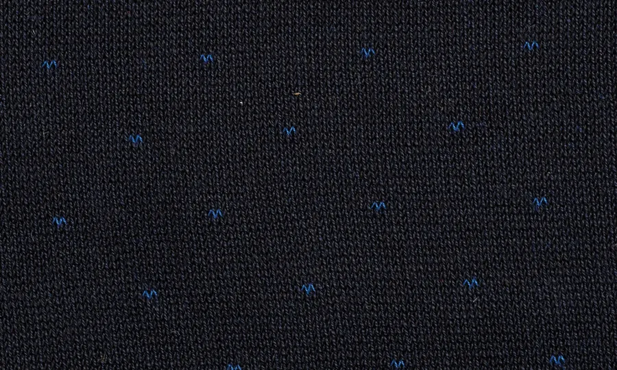 Men's short socks 100% cotton blue