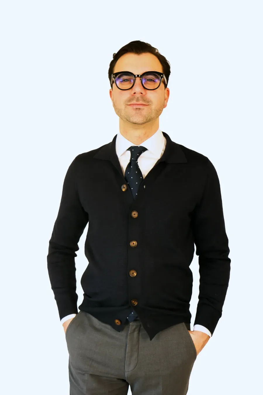 Cardigan Grado blue kashilk  - IMG 9318