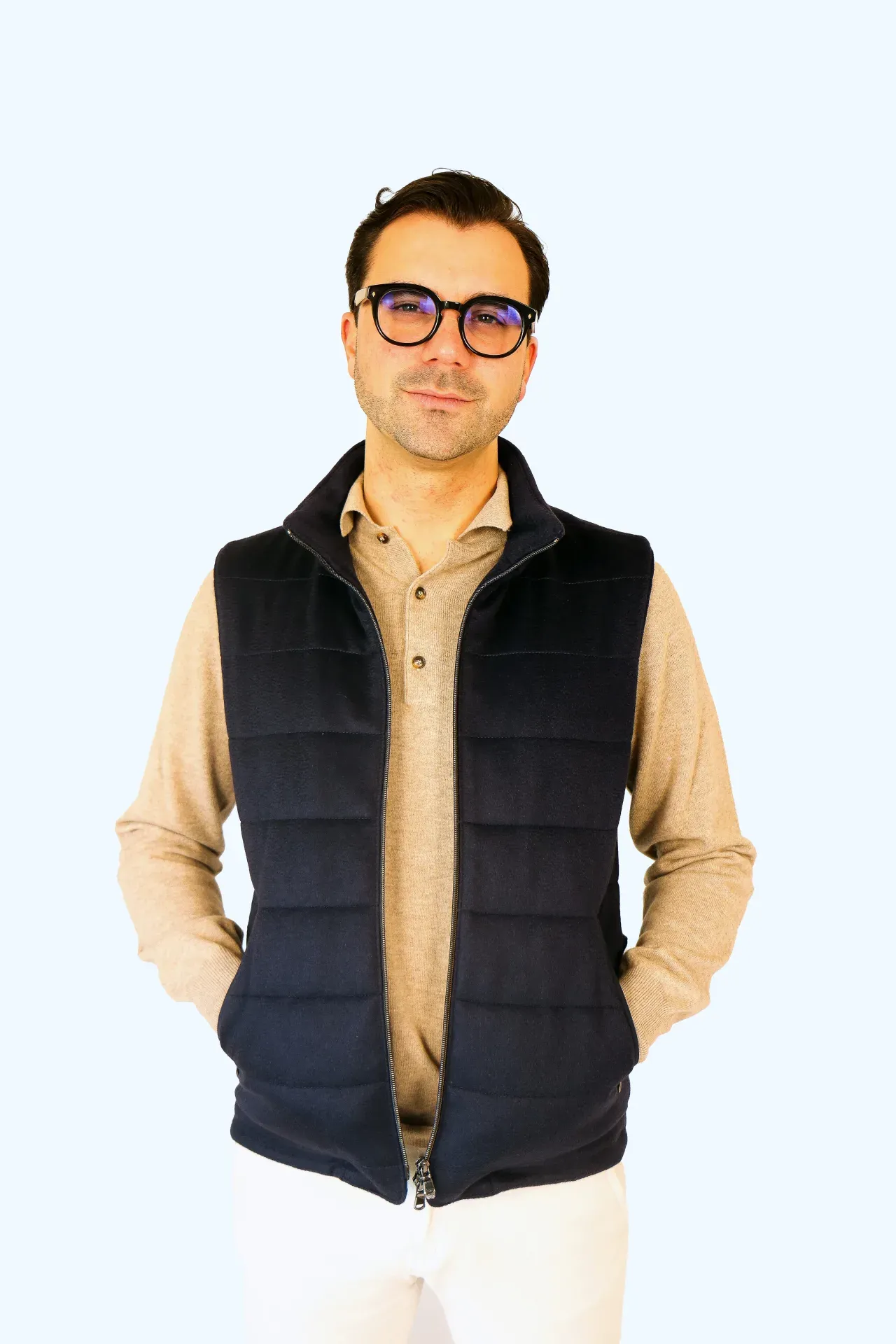 Bodywarmer dark blue