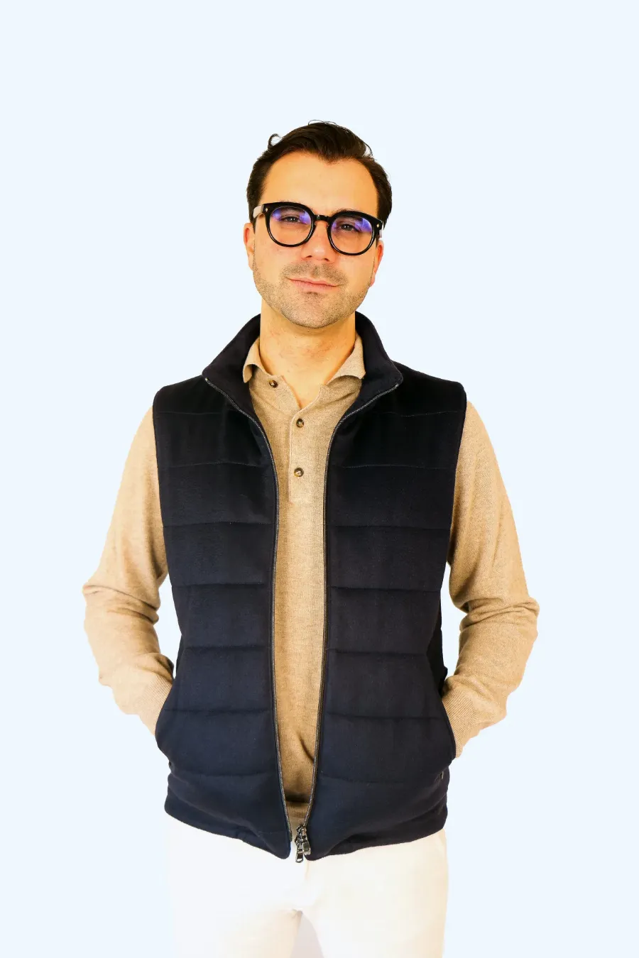 Bodywarmer dark blue  - IMG 9484