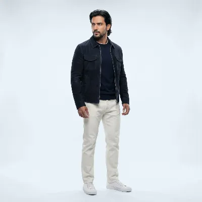 Jacket Nesso suede lined Midnight Blue - 8721399463734
