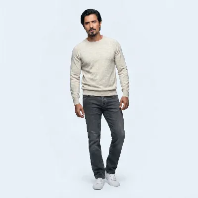 Sweater grey Genoa kashilk  - 8721399462676 3