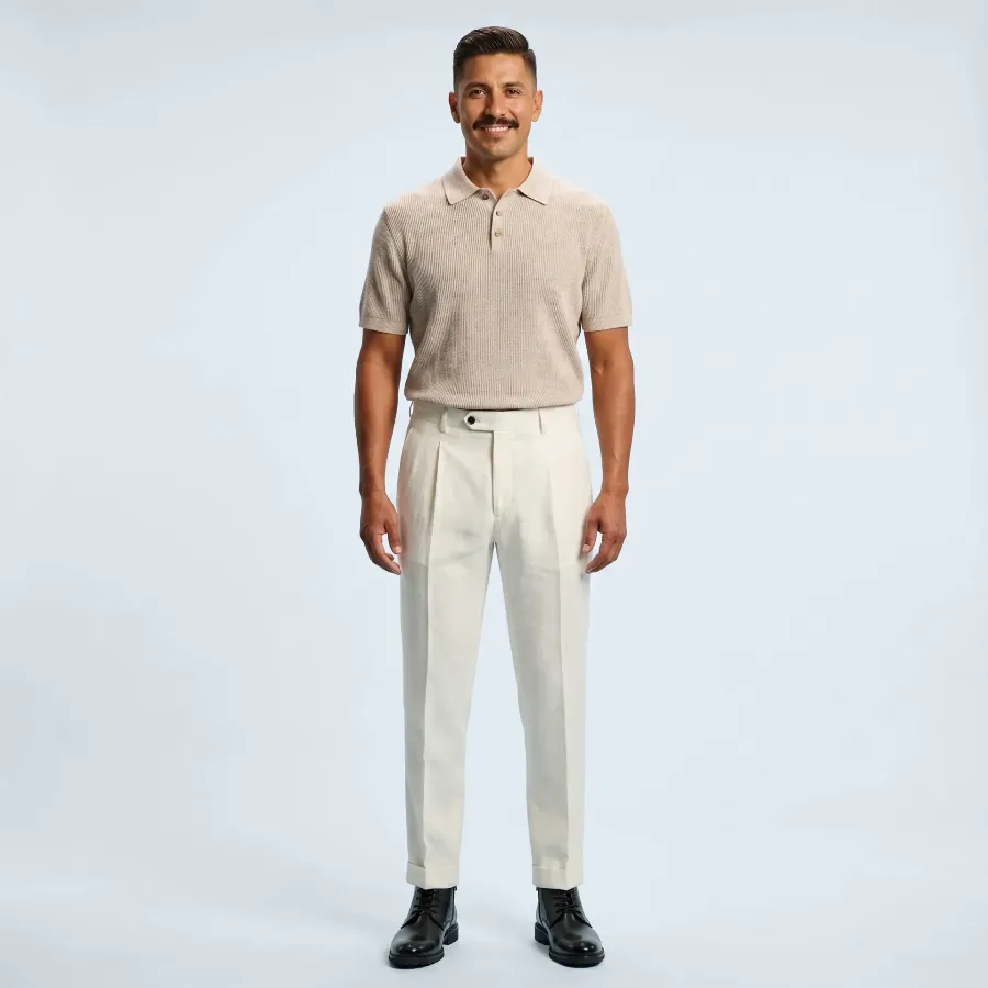 Polo Belluno sand linen/sr cotton  - 086f6dd8 d7dd 4e1b a626 08b344fb4e1d 1776716184