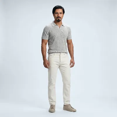 Polo Belluno grey linen/sr cotton  - 8721399460207