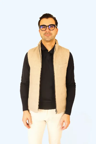 Polo longsleeve Pavia blue kashilk  - IMG 9149