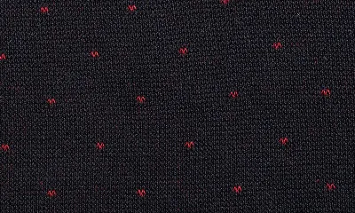 Cotton Short Socks Blue Red