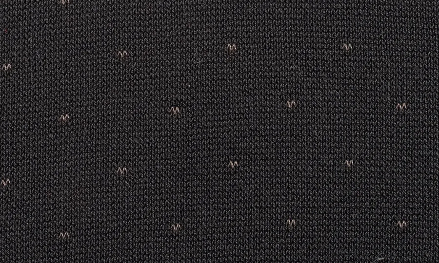 Cotton Short Socks Black Grey