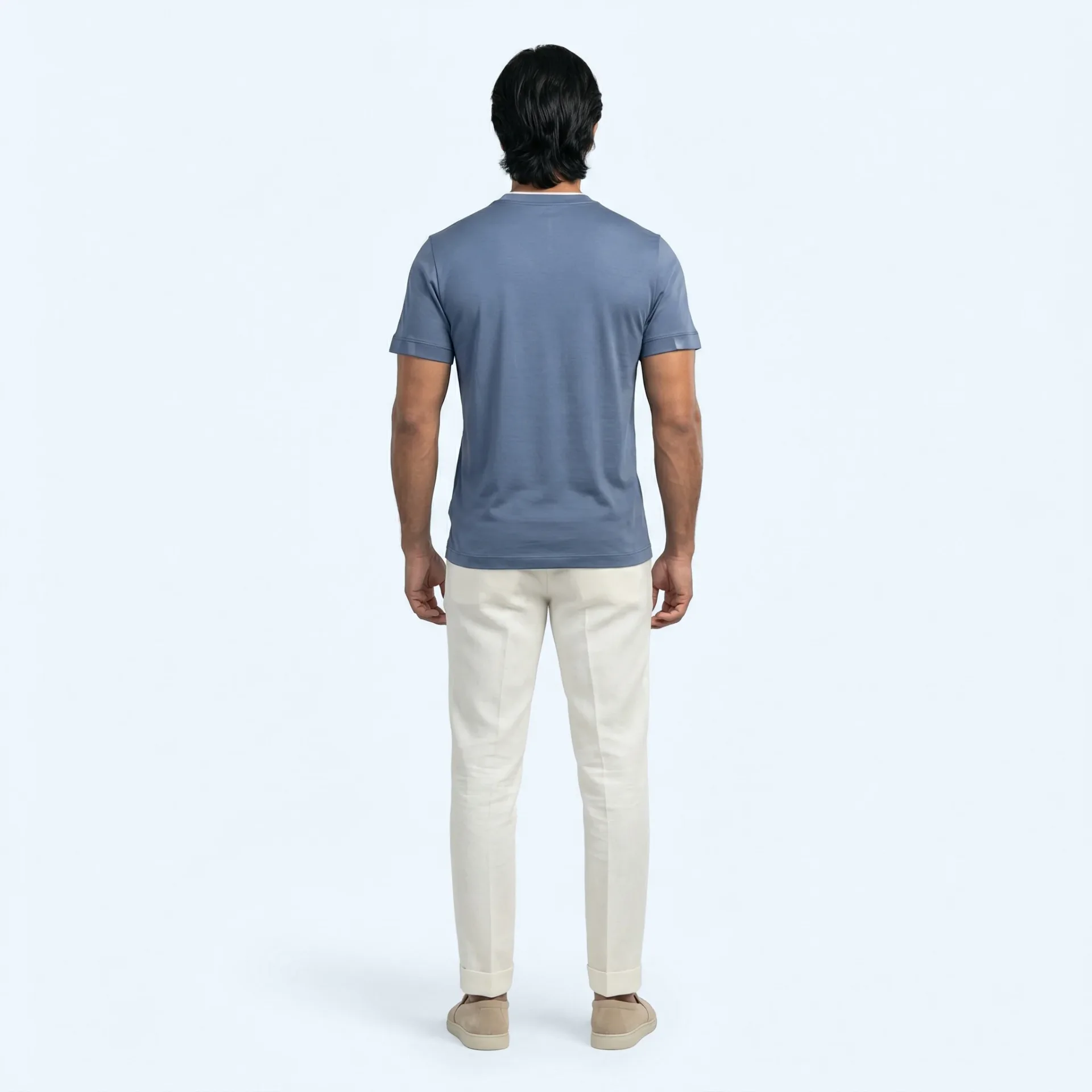 Pima Cotton Faux Layer T-Shirt