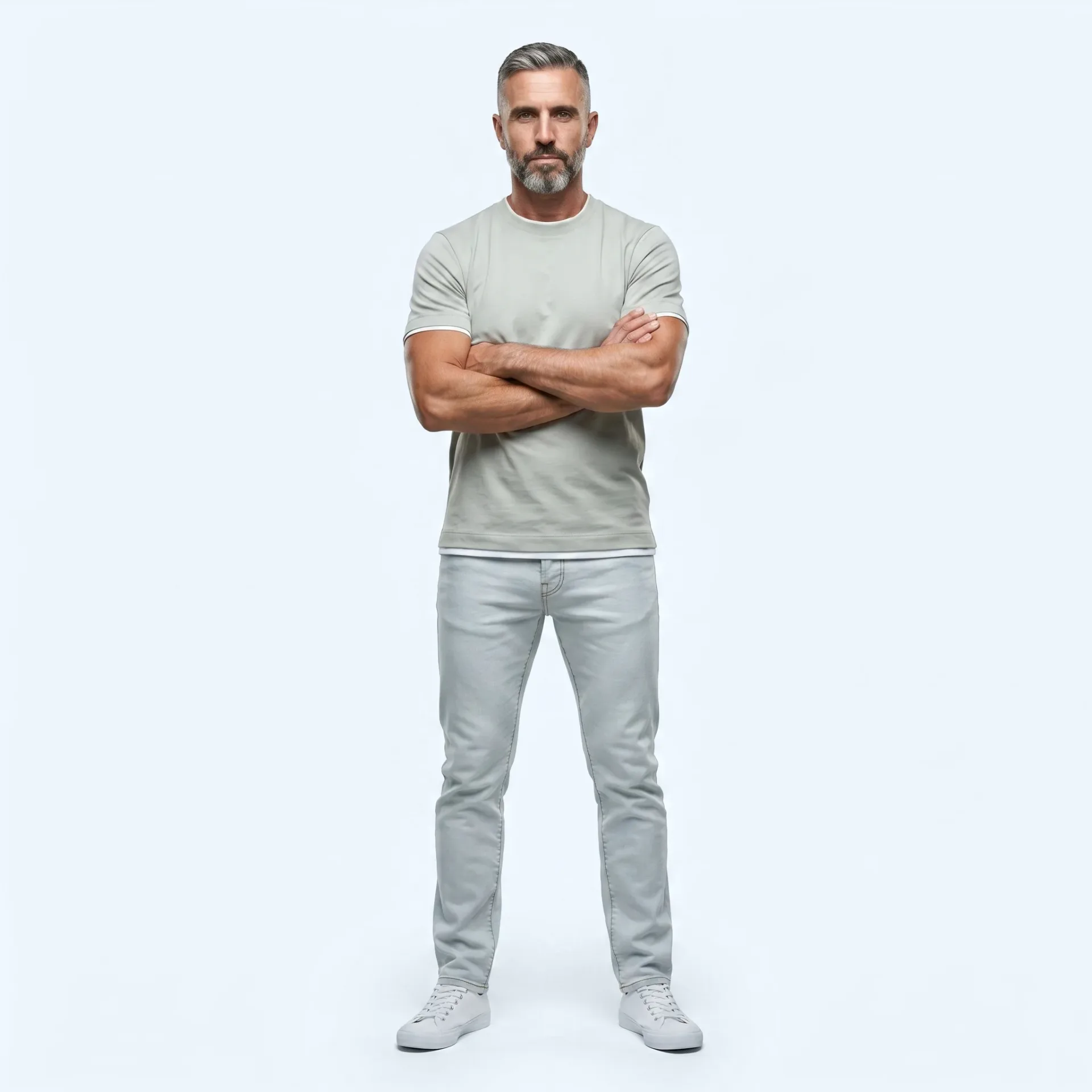 Pima Cotton Faux Layer T-Shirt