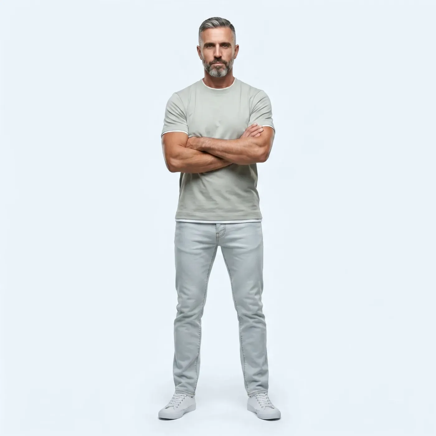 Pima Cotton Faux Layer T-Shirt