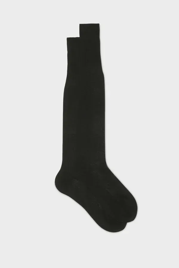 Cotton Socks Dark Brown