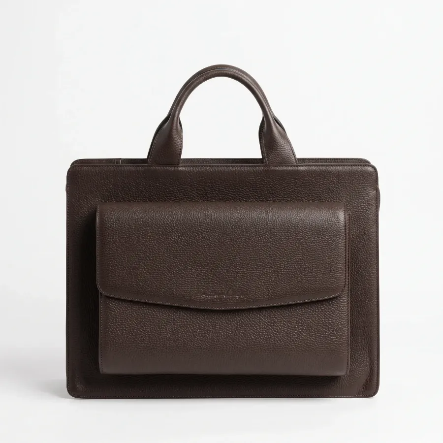 Neapolitan Calfskin Briefcase - bag KEI 1