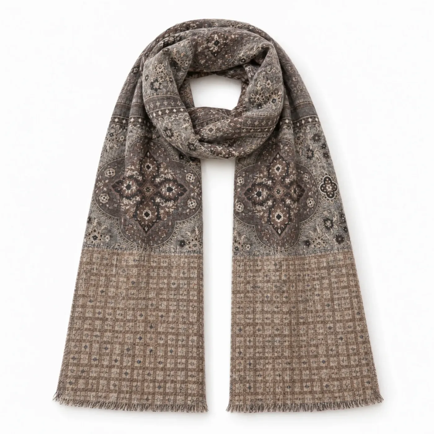 Wool Printed Scarf