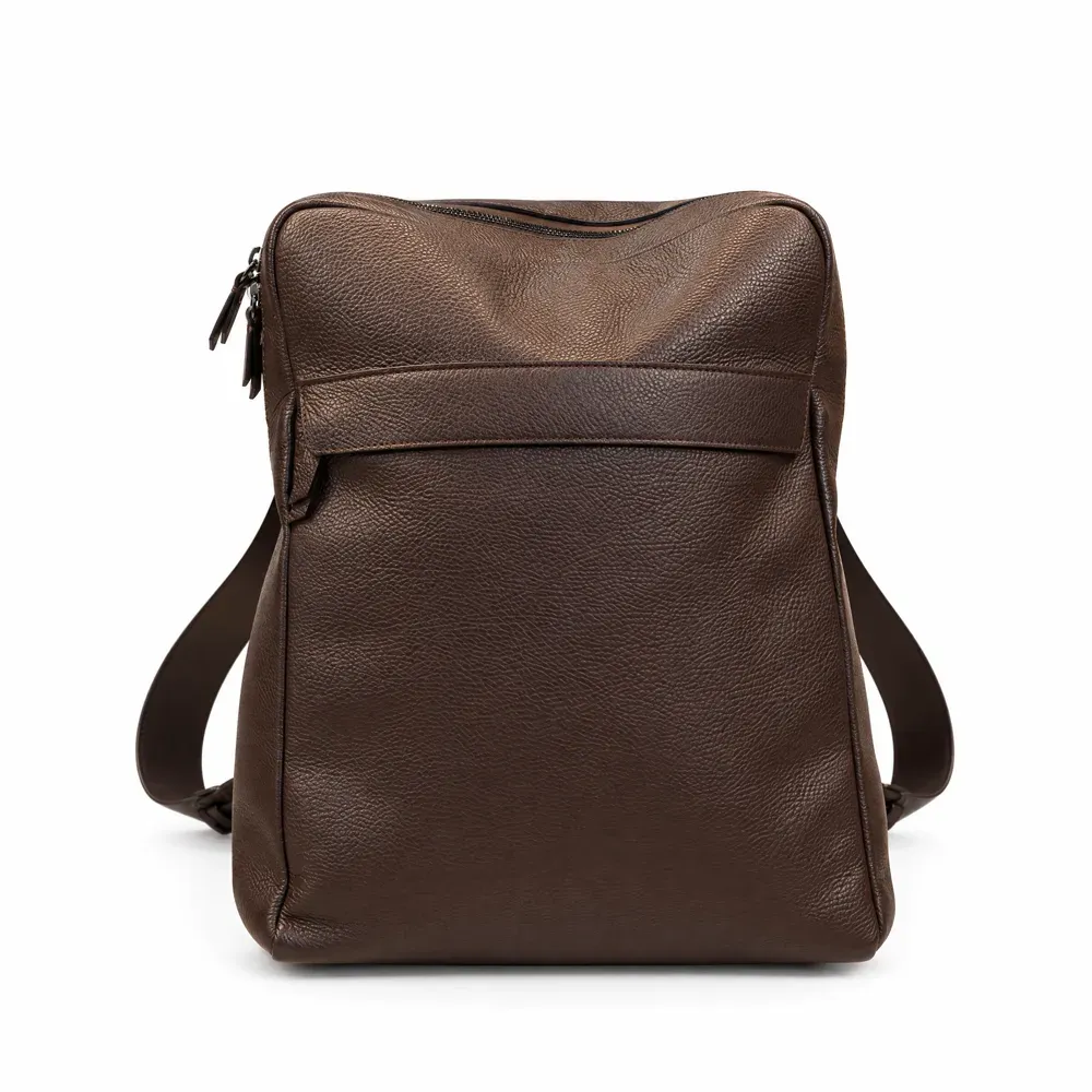 Neapolitan Calfskin Travel Backpack