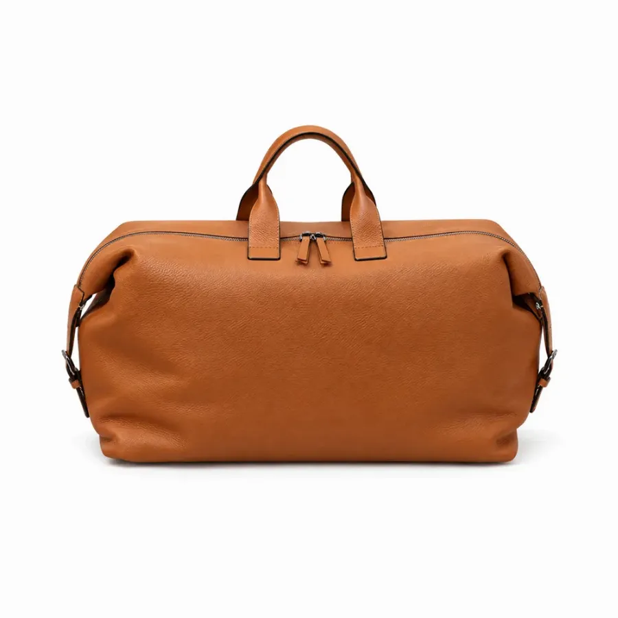 Neapolitan Deerskin Weekender Bag - bag KEI 3   2