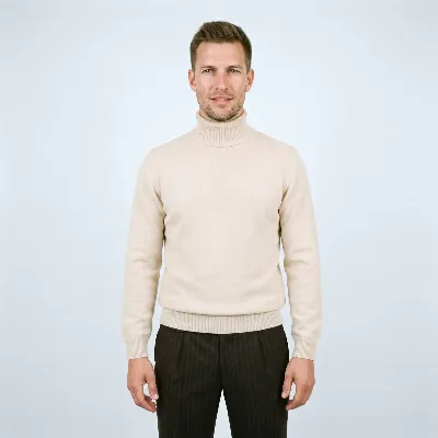 Baby Cashmere Turtleneck - Baby Cashmere Turtleneck Ivory 8721399463932 1